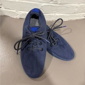 All Birds Outdoor Voices Navy Wool Sneakers